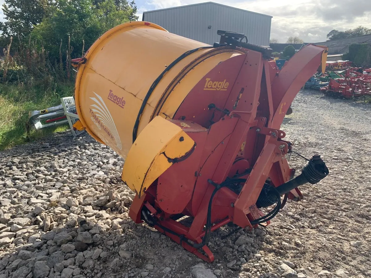 TEAGLE 4040 BALE SHREDDER, 2018 &  AS NEW - Image 4