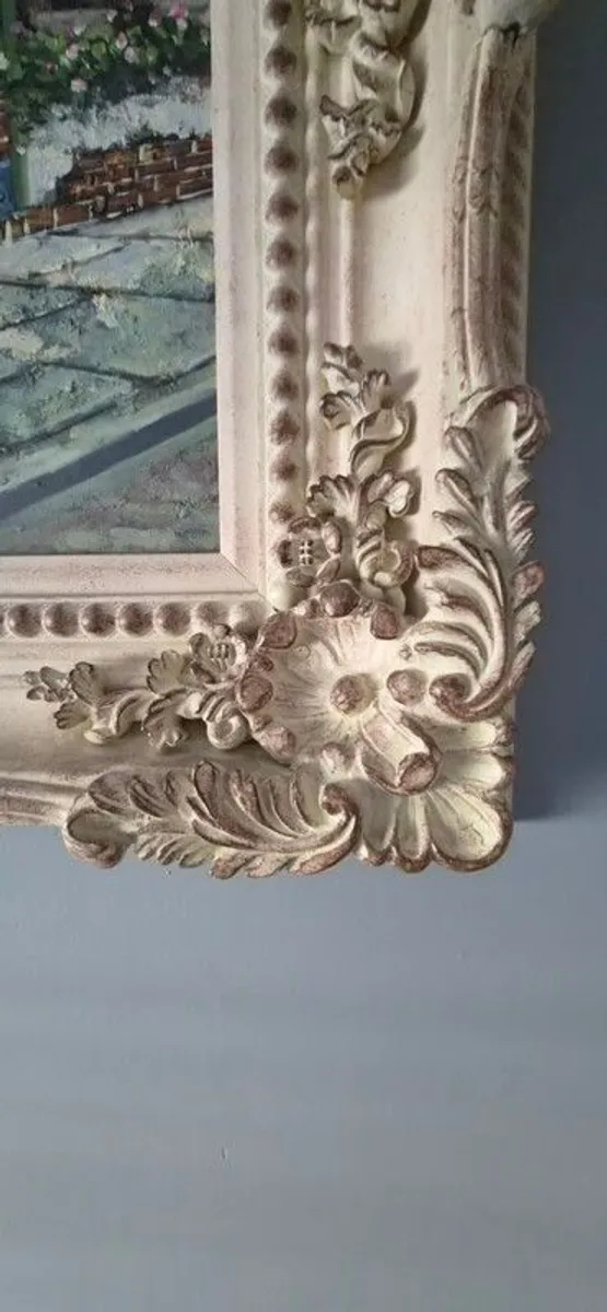 Large Framed oil painting - Image 2