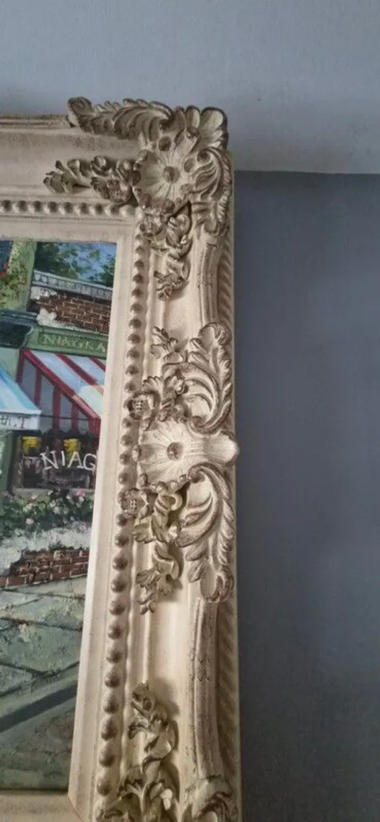 Large Framed oil painting - Image 3