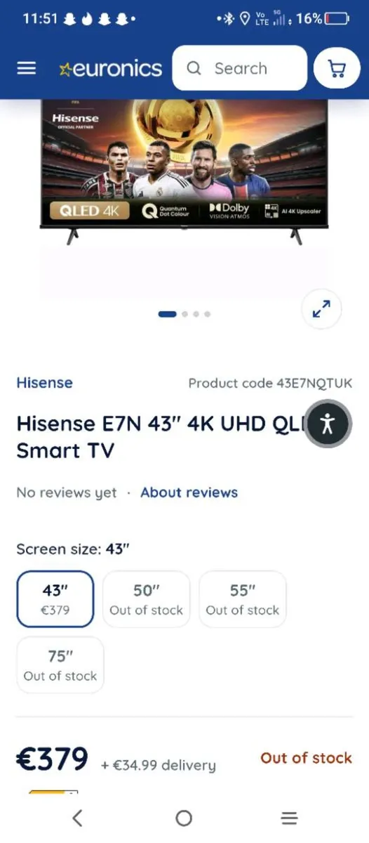 Hisense 4k tv