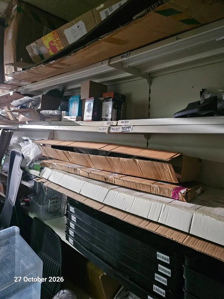 Shop Shelving 1.2m and 1m Bays - Image 3
