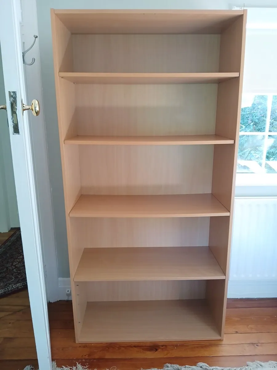 2 x Desks and shelving unit - Image 4