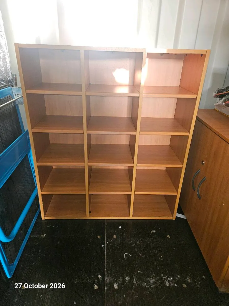 Office Cabinet and Matching Shelf Unit - Image 4