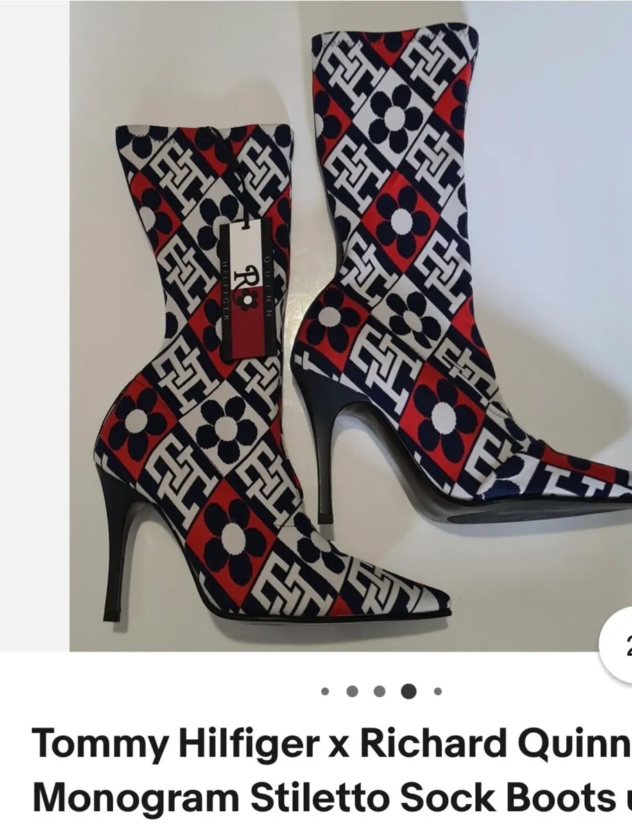 Tommy Hilfiger  Stiletto Boots size 6.5 EUR 40 - Image 1