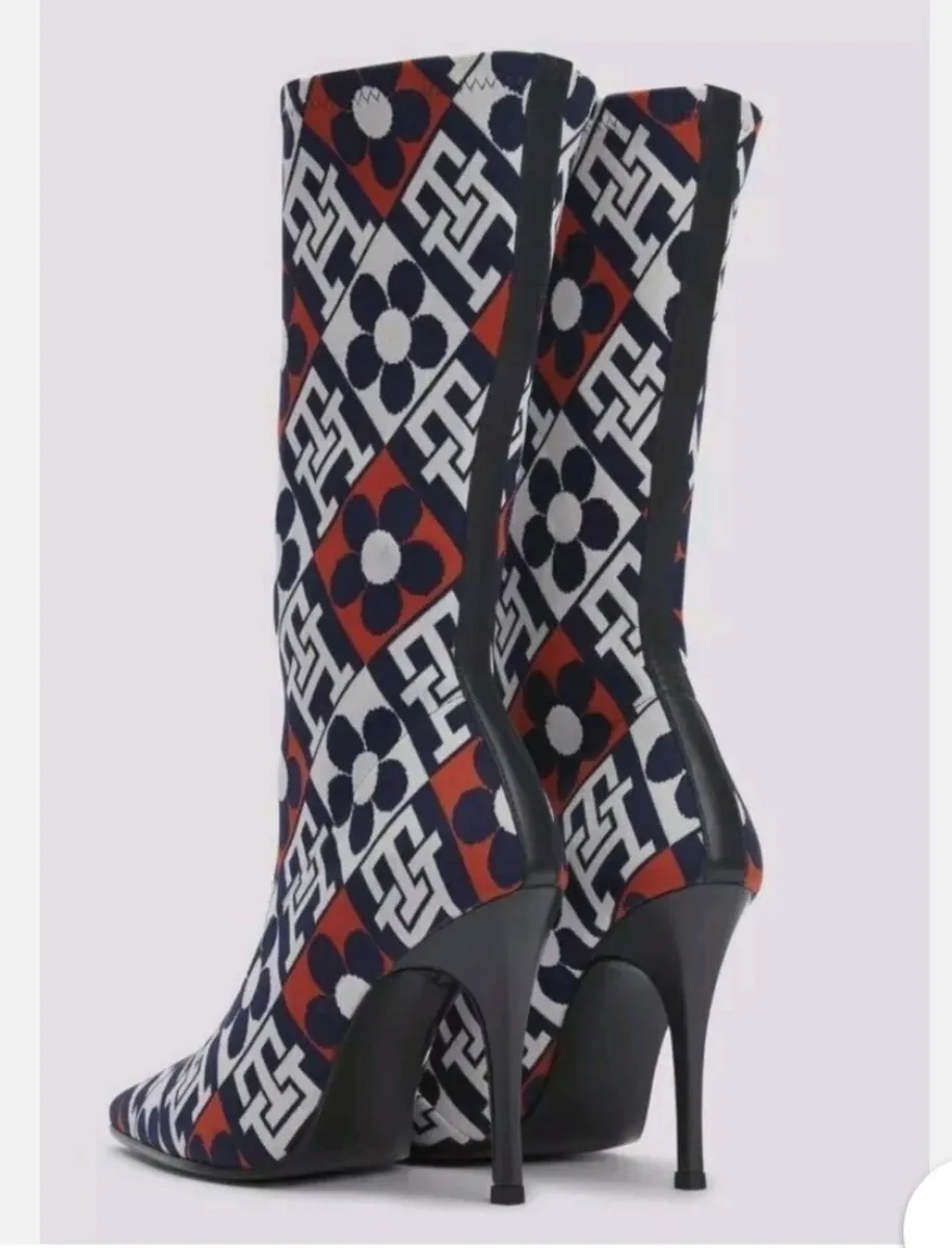 Tommy Hilfiger  Stiletto Boots size 6.5 EUR 40 - Image 2