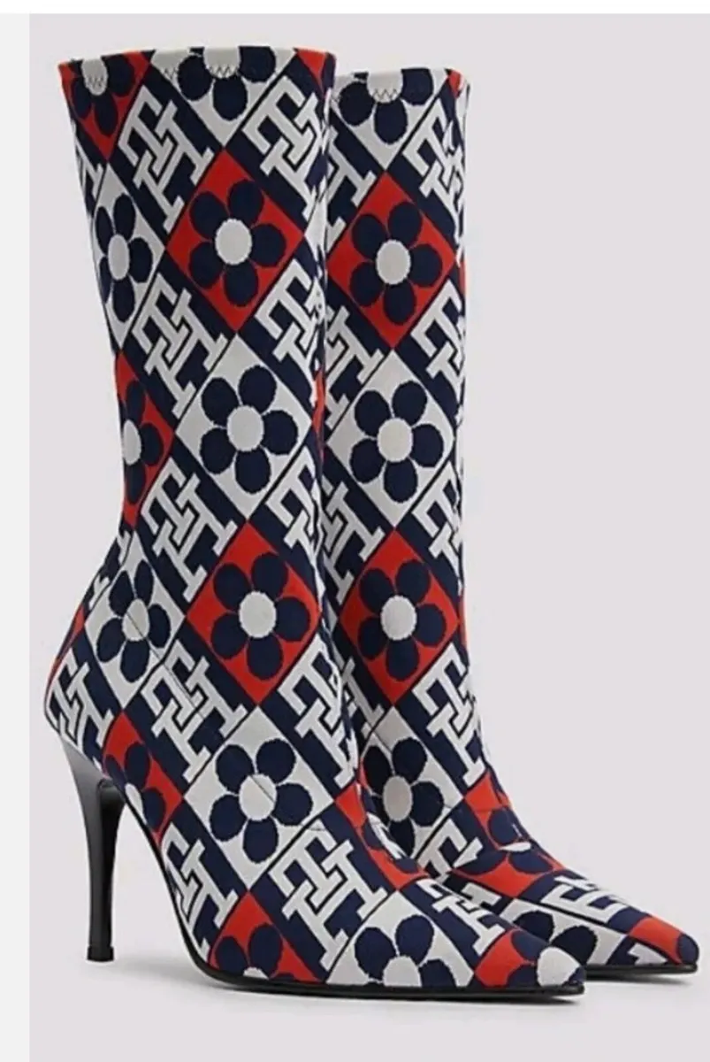 Tommy Hilfiger  Stiletto Boots size 6.5 EUR 40 - Image 3