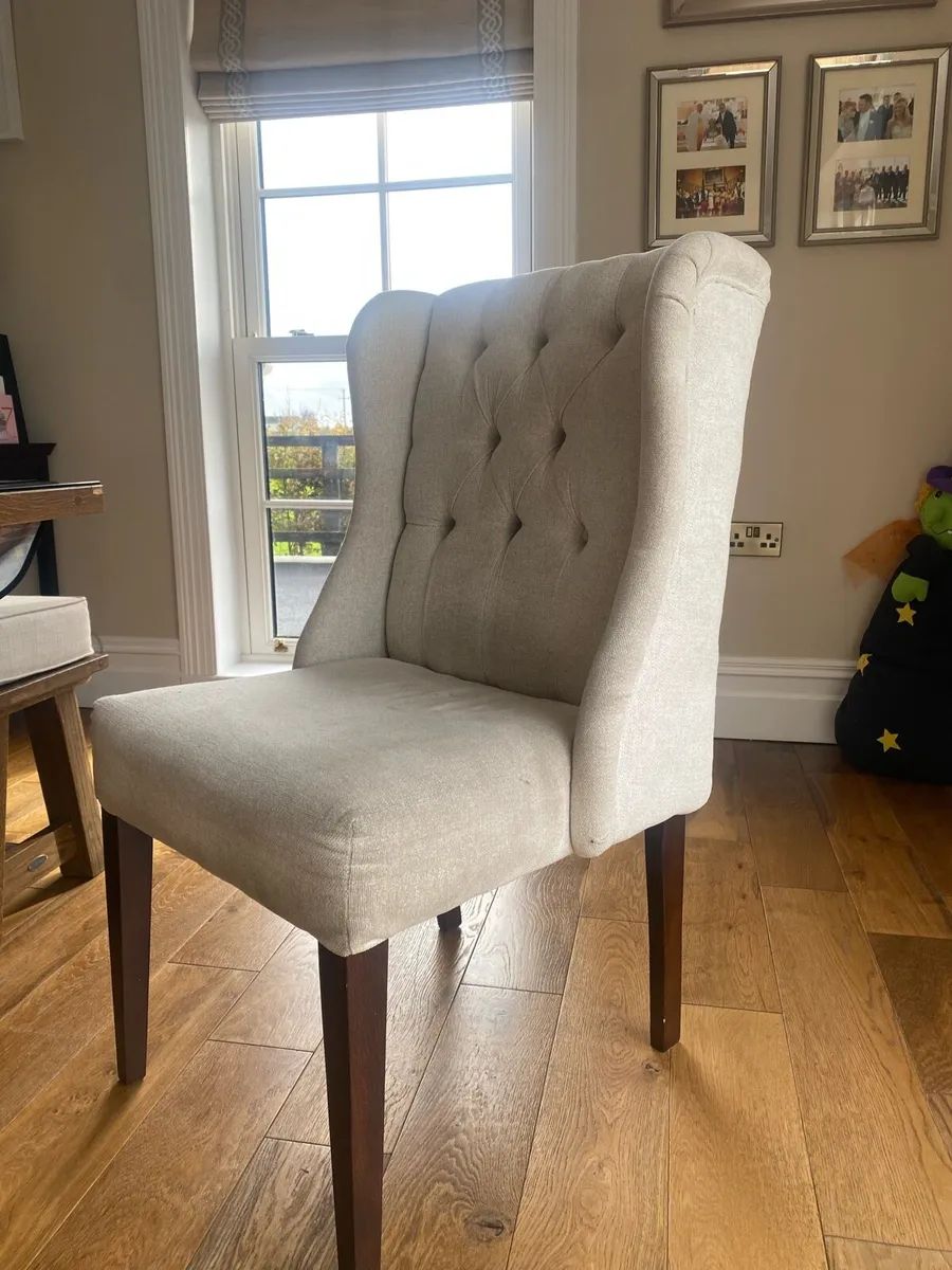 Wingback Dining Chair - Image 1