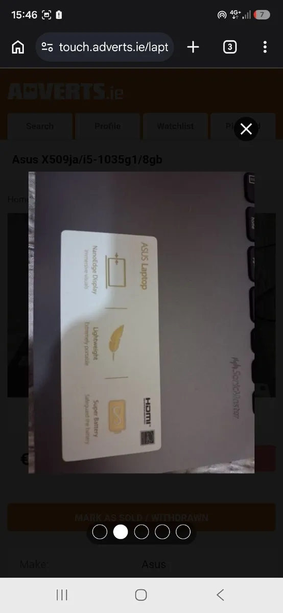 ASUS X509JA/i5 - Image 4