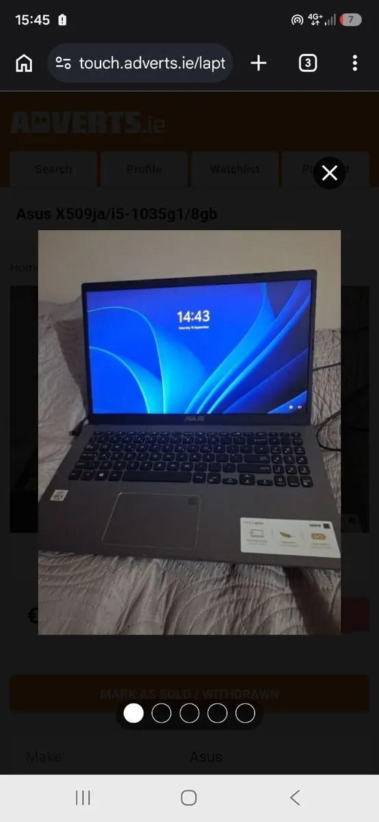 ASUS X509JA/i5 - Image 1