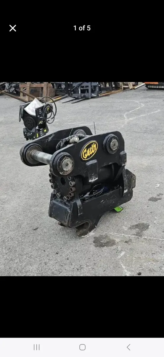 Wanted tilting quick hitch for 13ton hitachi 65mm