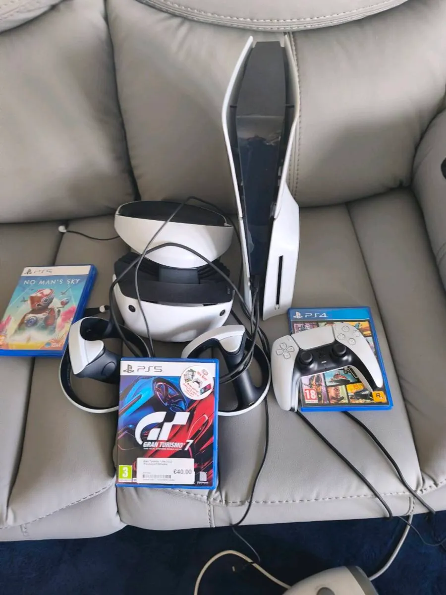 Ps 5 with vr headset