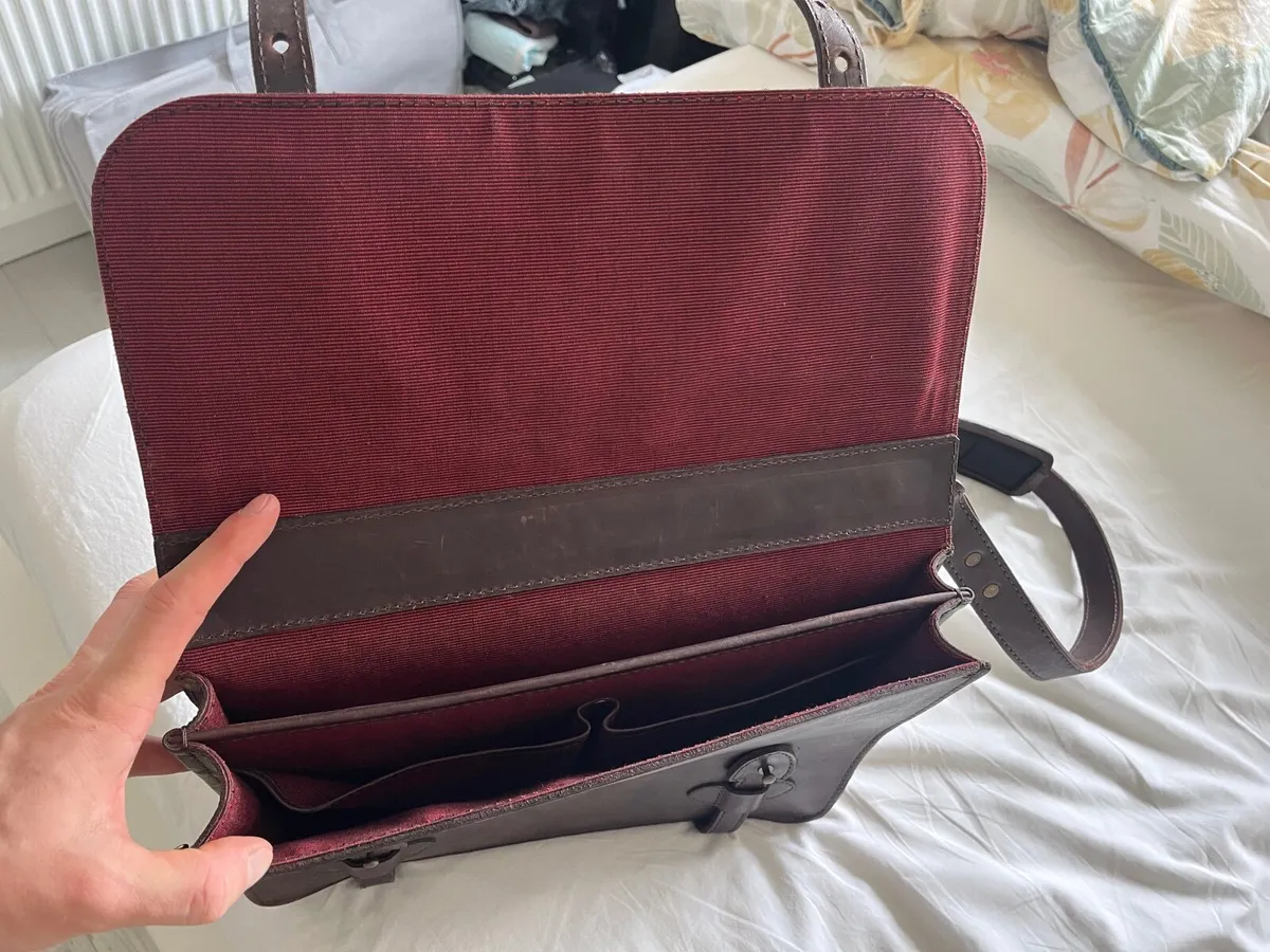 Cravar - Leather messenger bag - Image 4