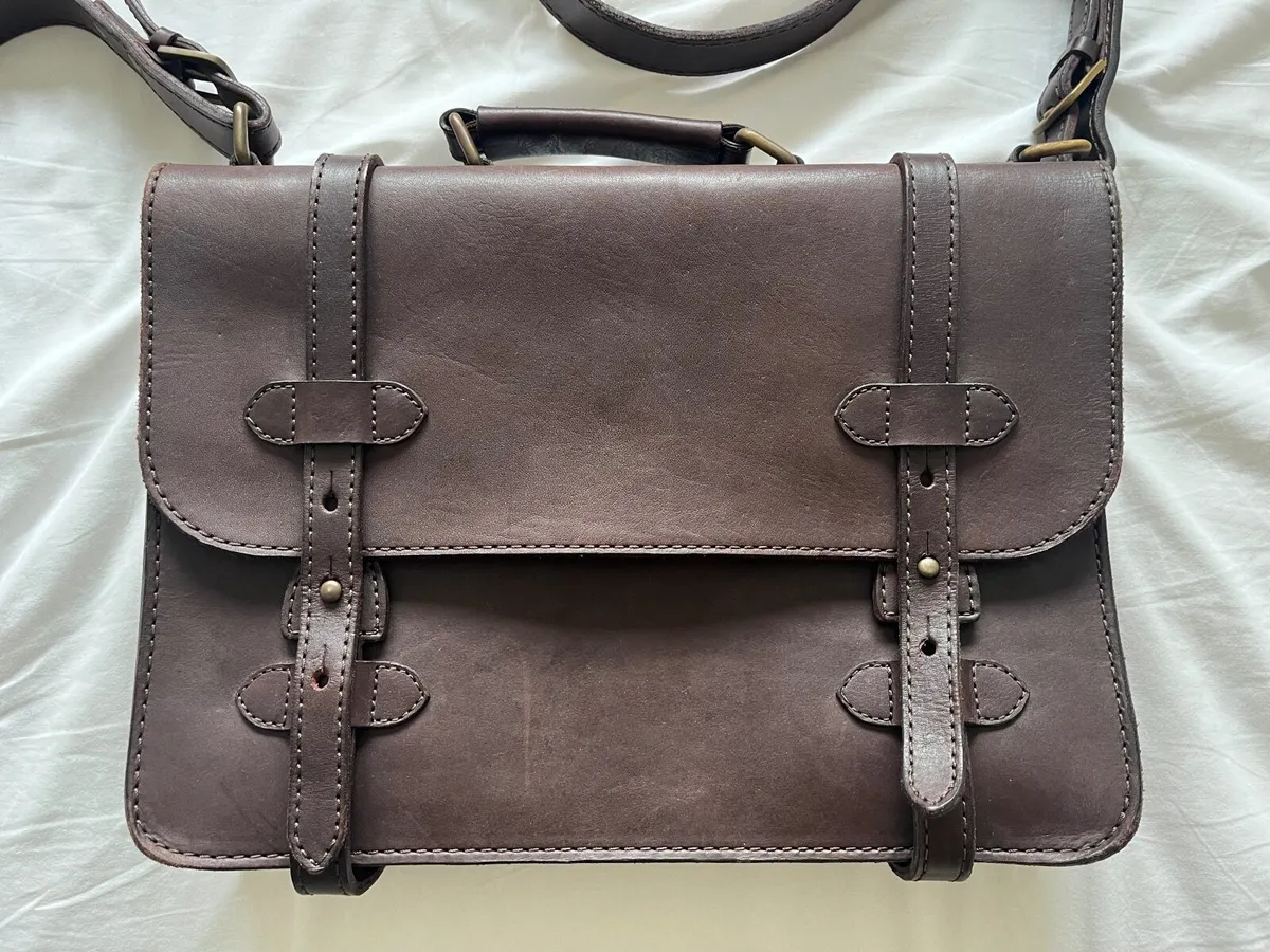Cravar - Leather messenger bag - Image 2