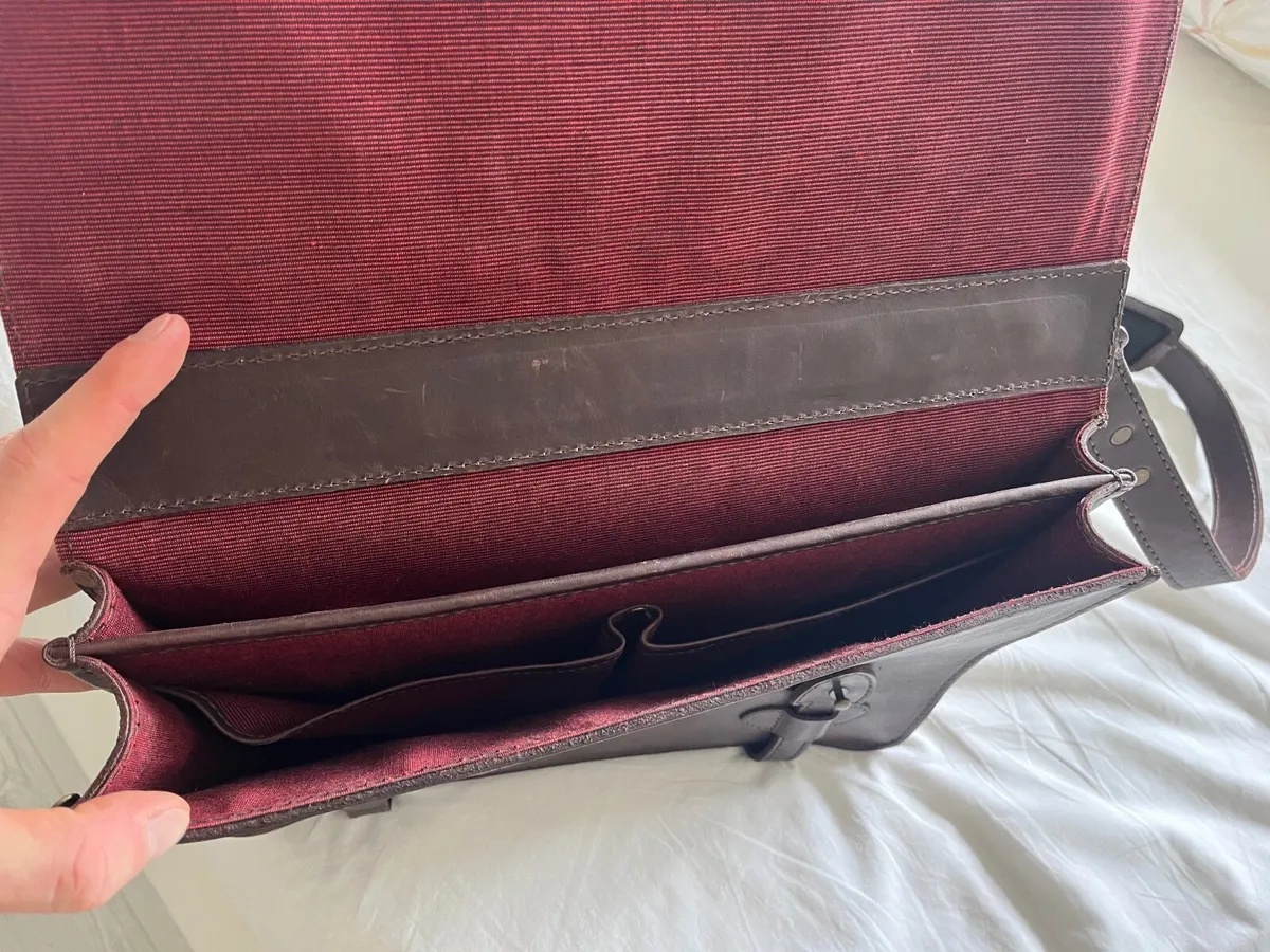 Cravar - Leather messenger bag - Image 3