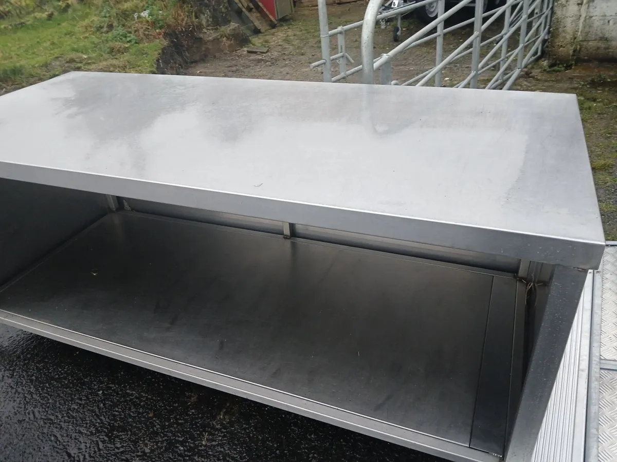 Staneless steel commercial  cabbinet table - Image 2