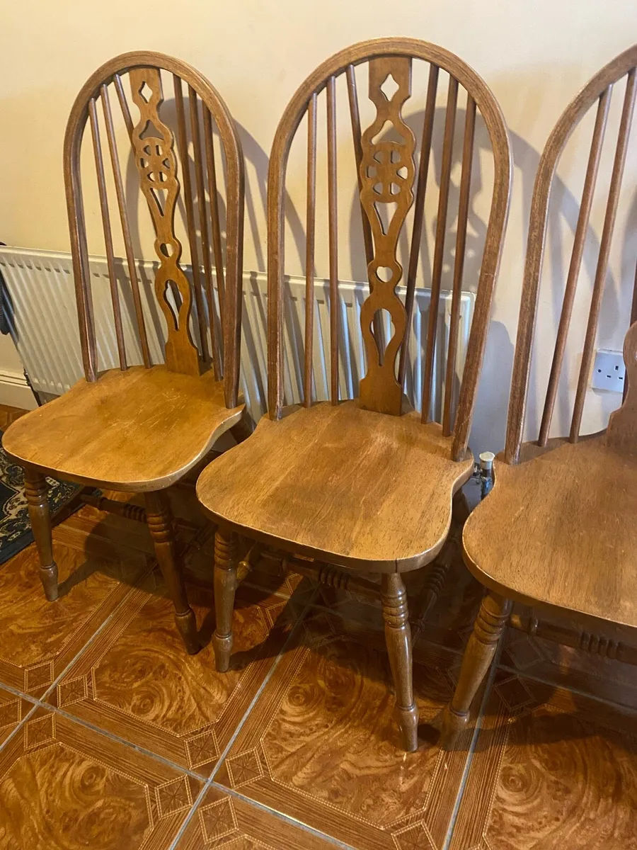 Vintage kitchen chairs - Image 4