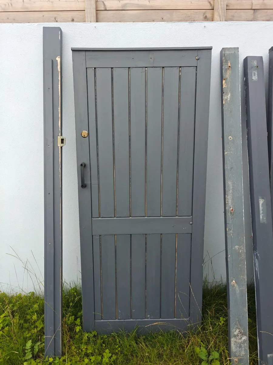 Used garden wooden doors - Image 3