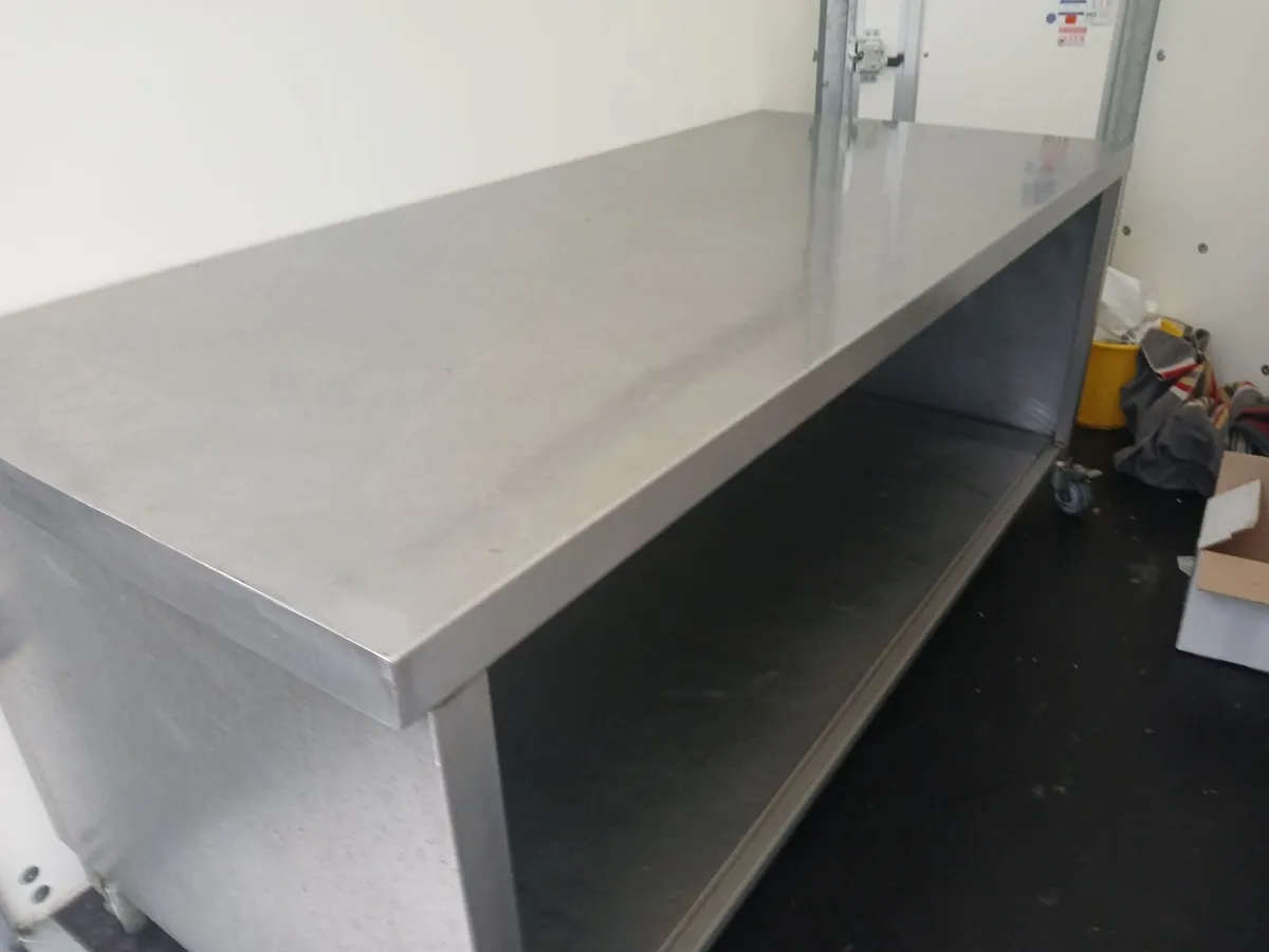 Staneless steel cabbinet  bakers table delivered - Image 1