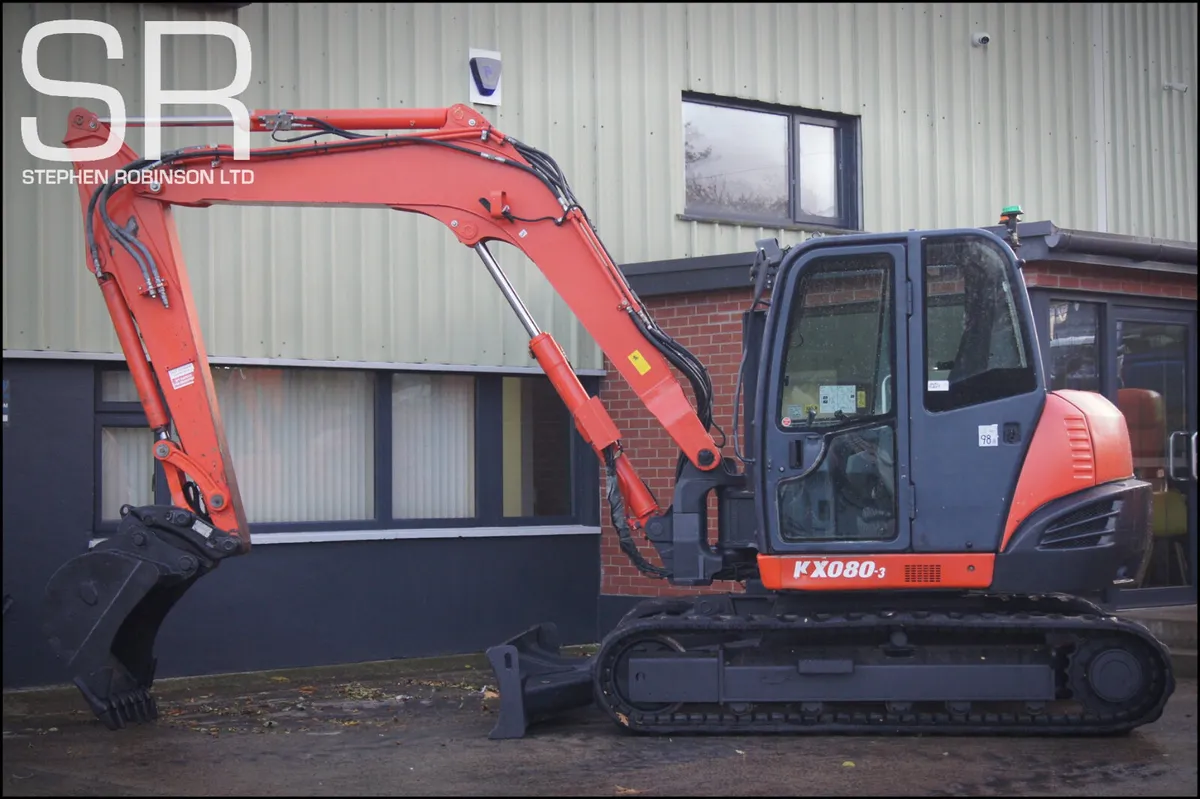 2013 Kubota KX080-3 - Image 4