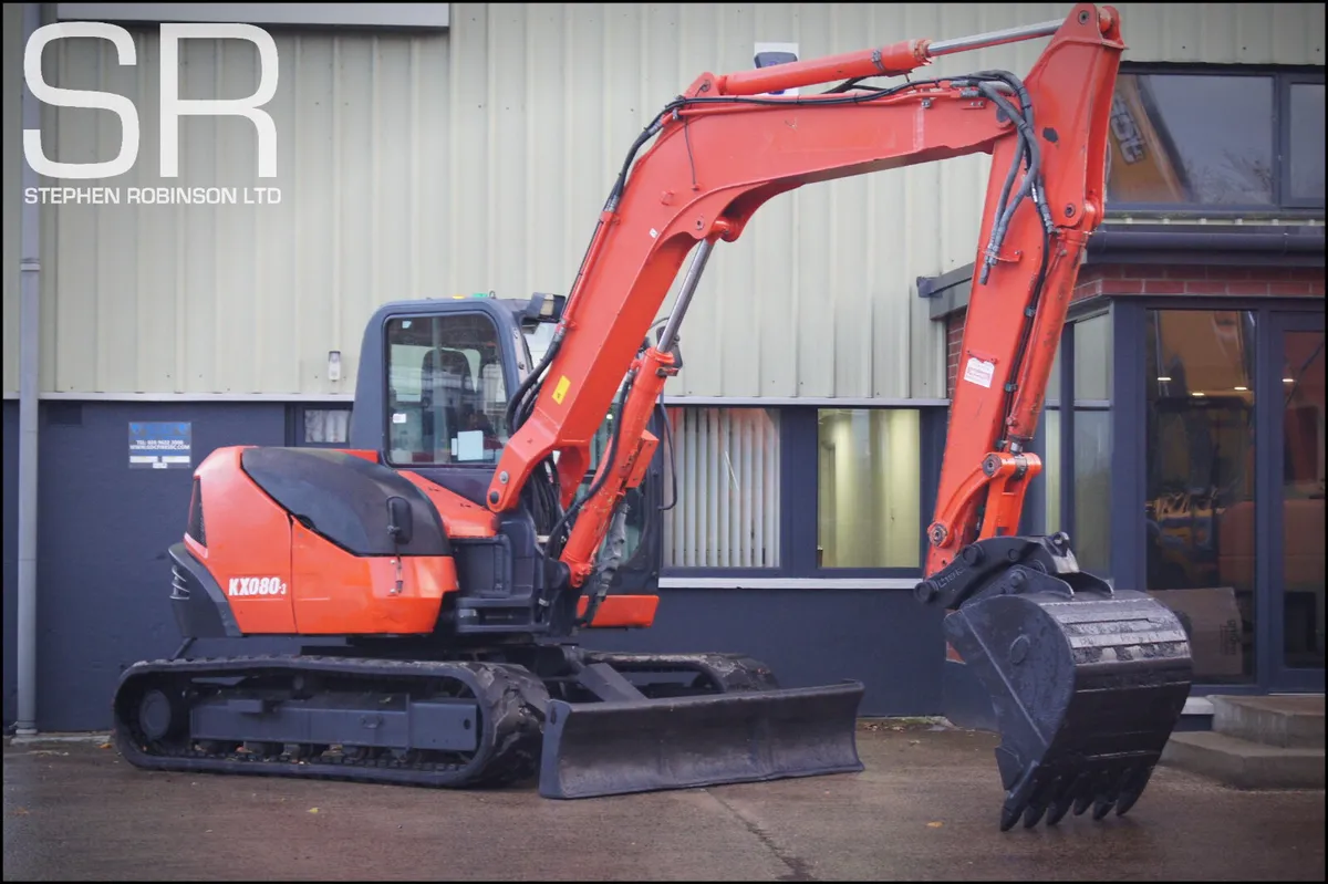 2013 Kubota KX080-3 - Image 2