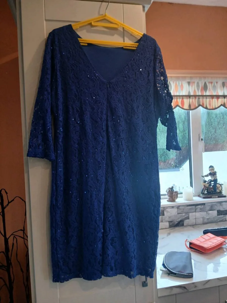 Sparkly Blue dress - Image 3