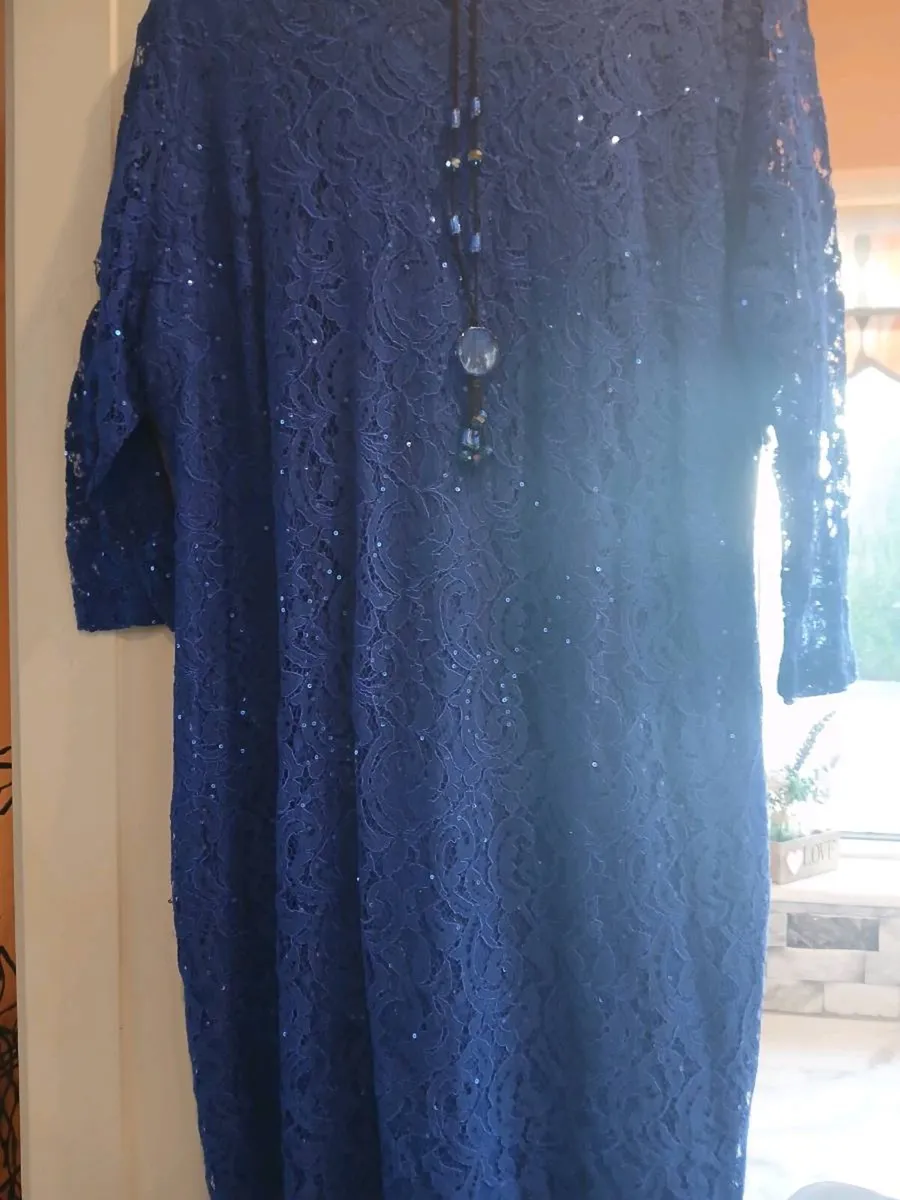 Sparkly Blue dress - Image 2