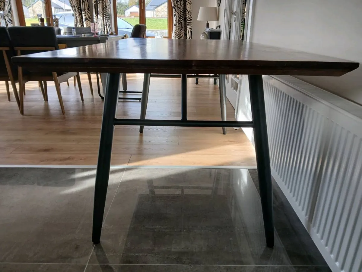Dining Table solid Mango wood - Image 3