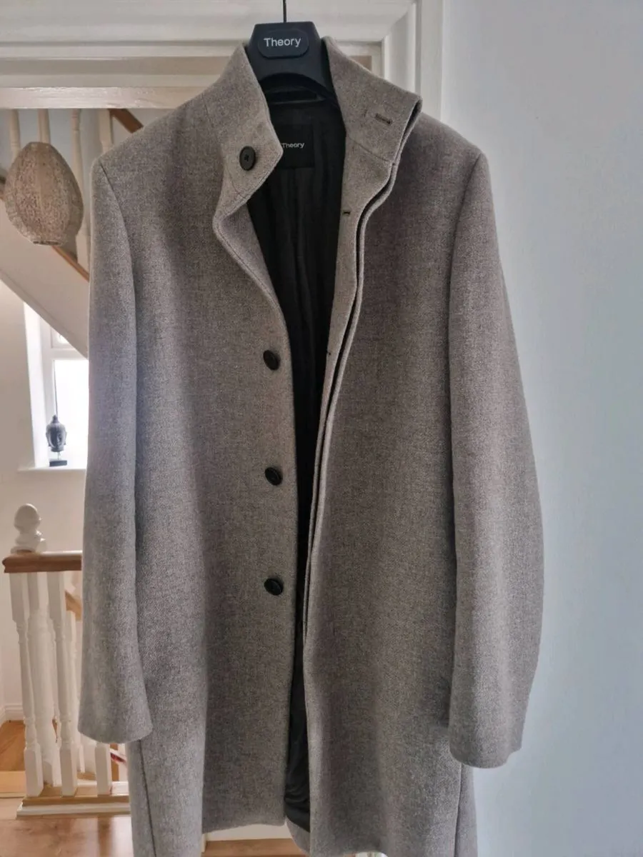 Theory Mens Wool Coat - Image 1