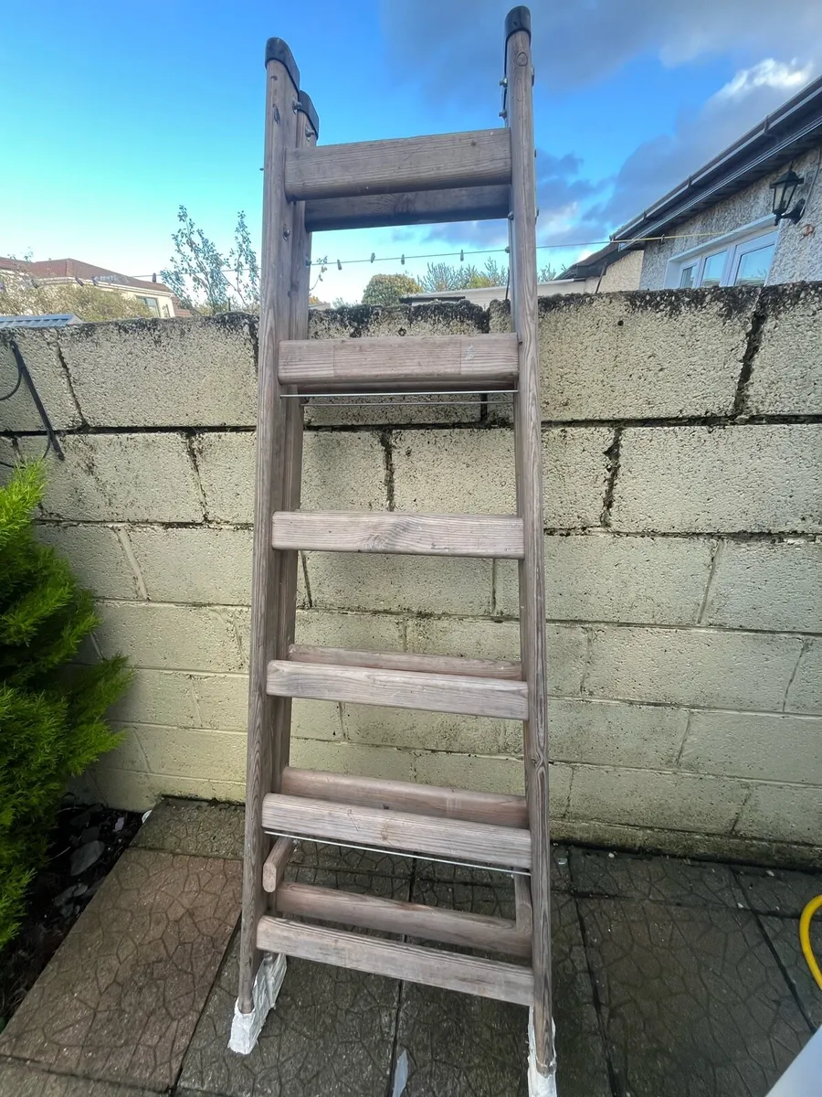 Wood Ladder - Image 1
