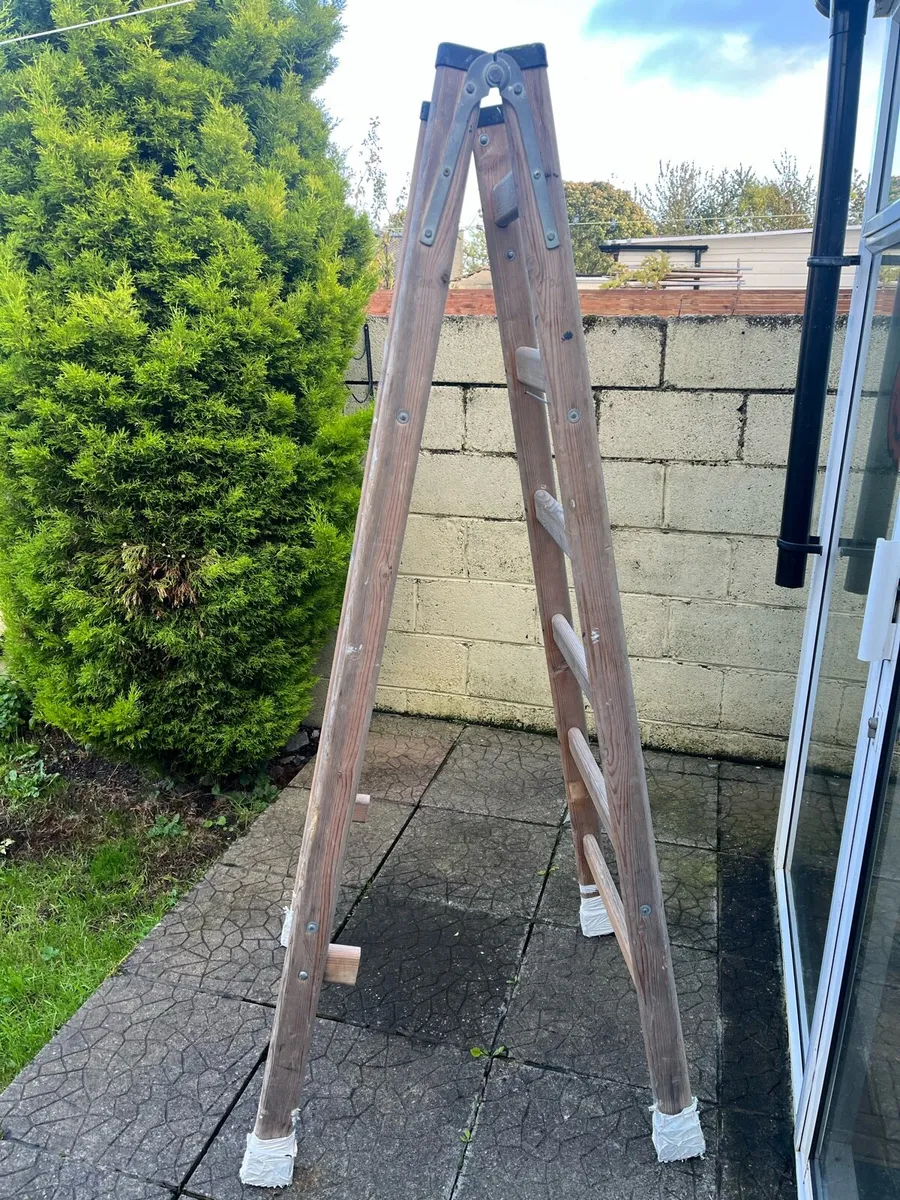 Wood Ladder - Image 2