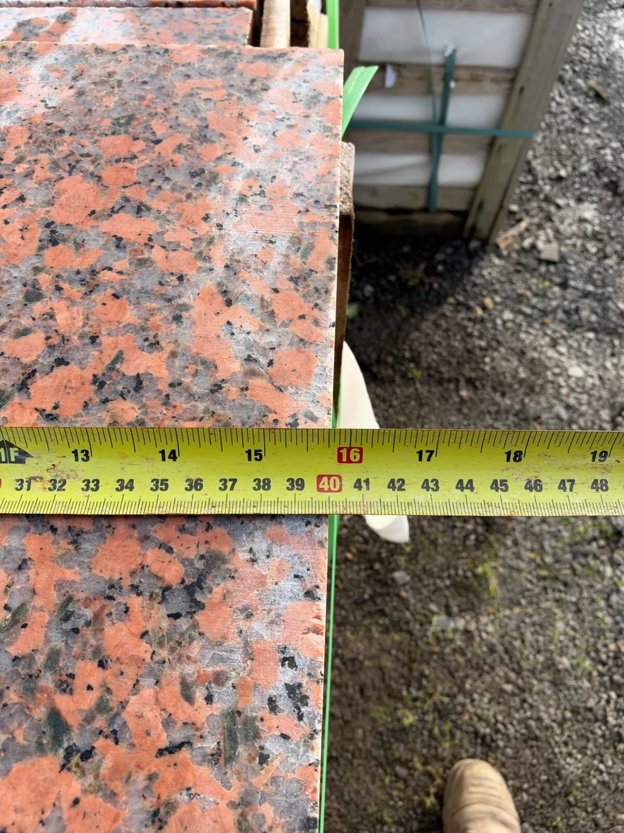 Red granite paving - Image 4