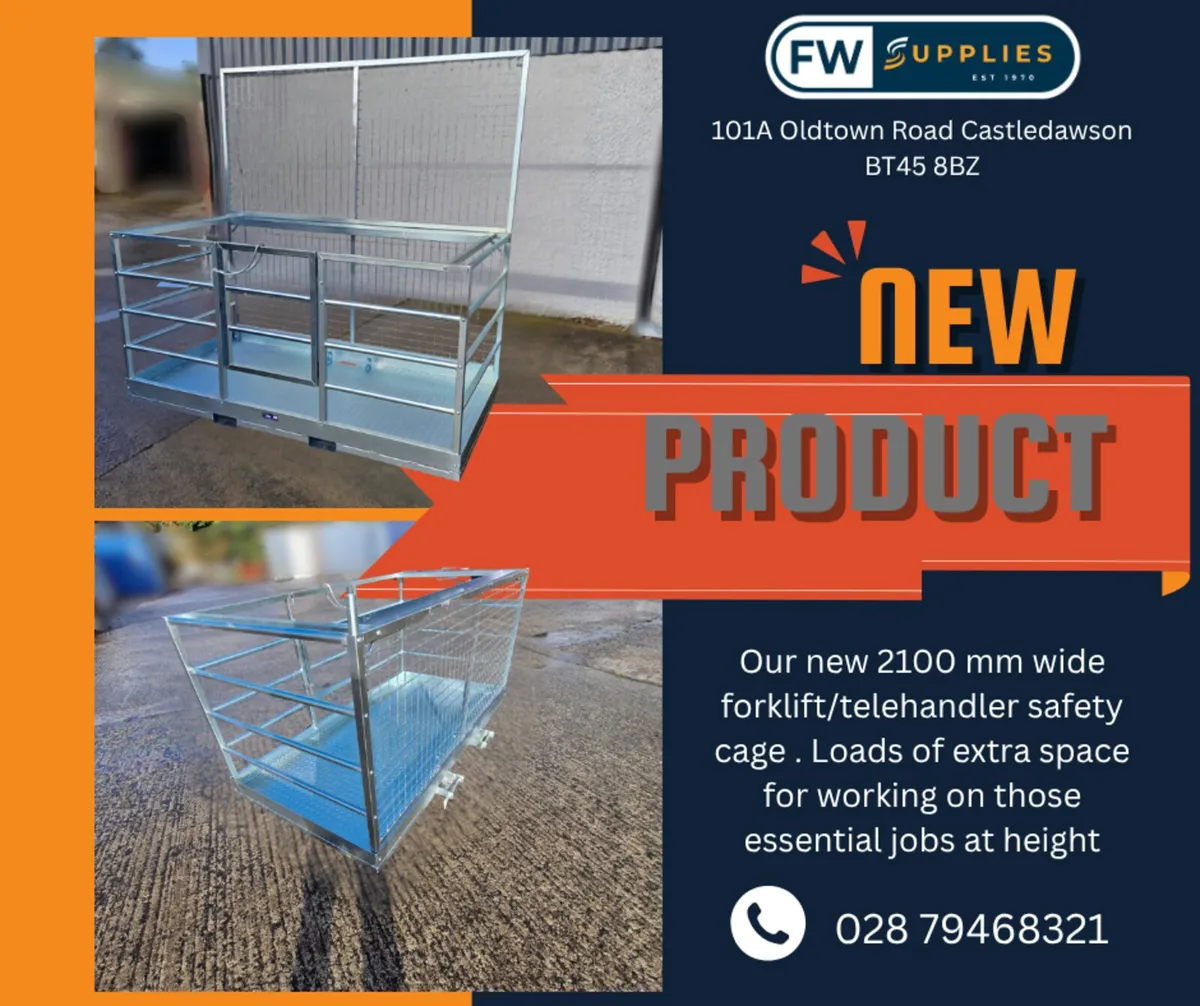 Forklift Safety Cage - Image 1