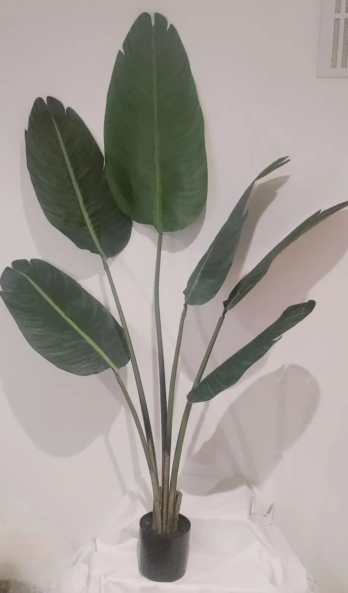 Tall Faux Bird of Paradise Indoor Plant – High-Qua - Image 1