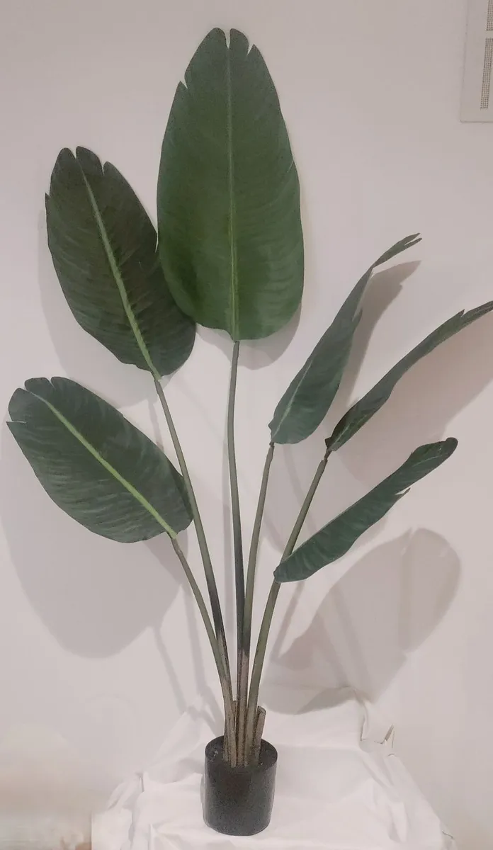 Tall Faux Bird of Paradise Indoor Plant – High-Qua - Image 4