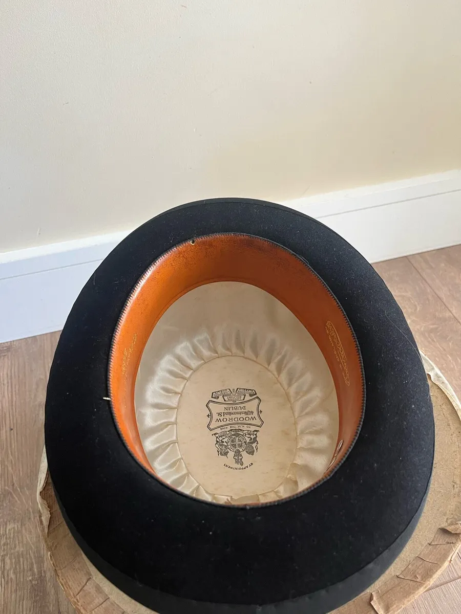 Antique 1928 Bowler Hat by Woodrow & Sons Dublin - Image 4