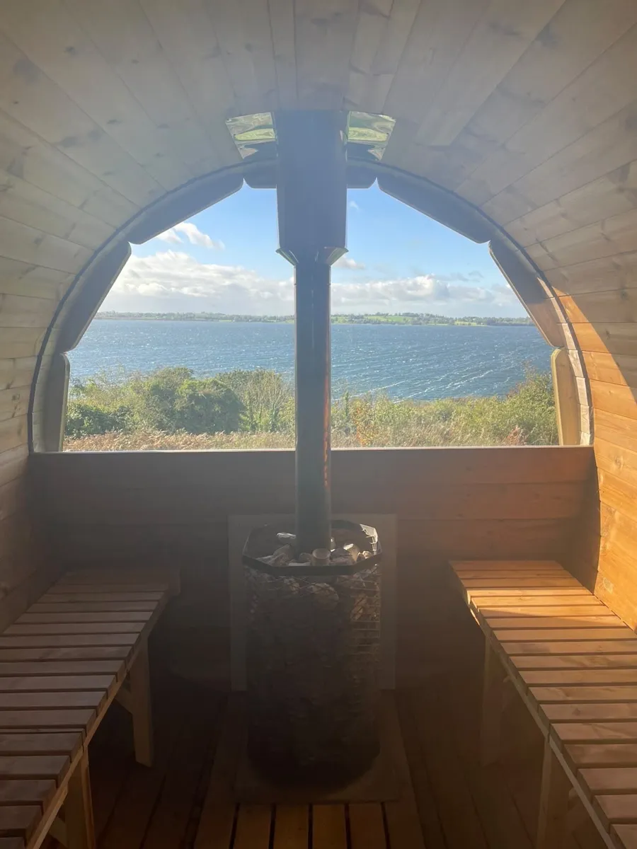 Barrel sauna 3.5m  (16ft trailer optional) - Image 1