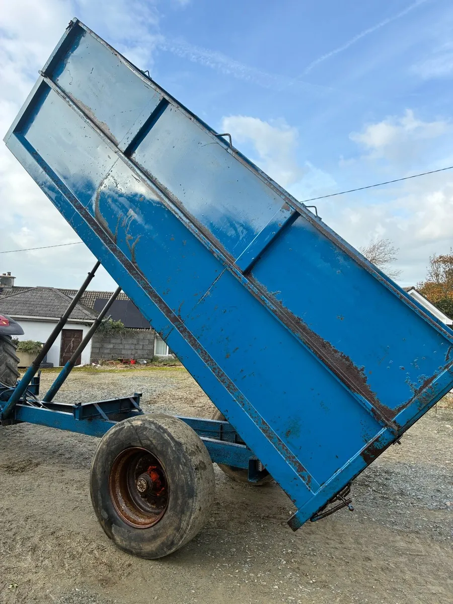 15 ft tipping trailer - Image 2
