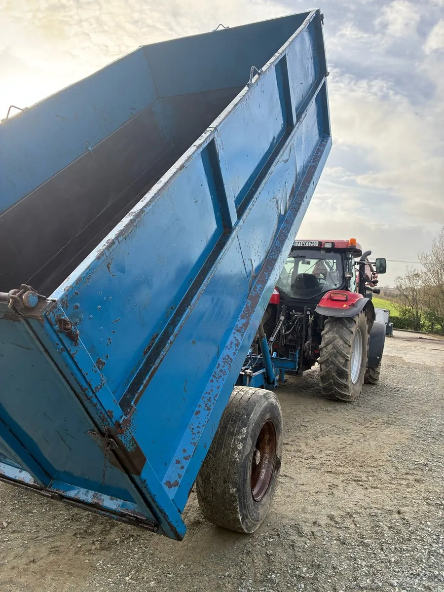 15 ft tipping trailer - Image 3