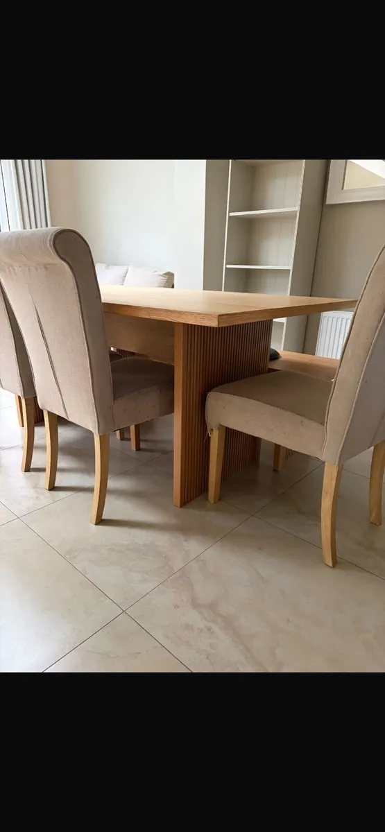 Swedish wooden Table with extenders - Image 1