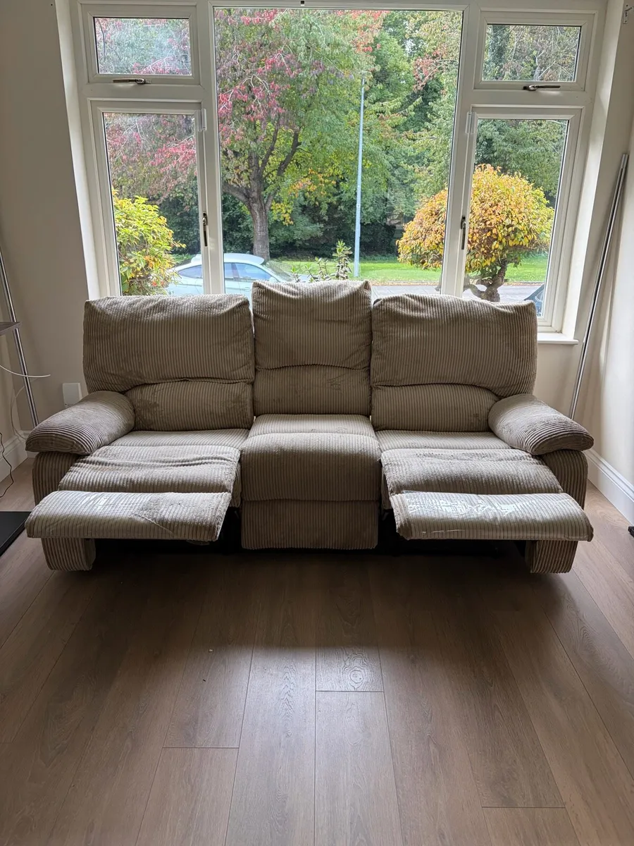 FREE 3 seater recliner sofa - Image 2