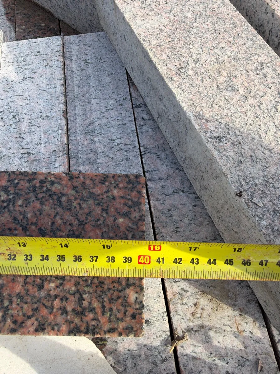 Red granite edging - Image 2