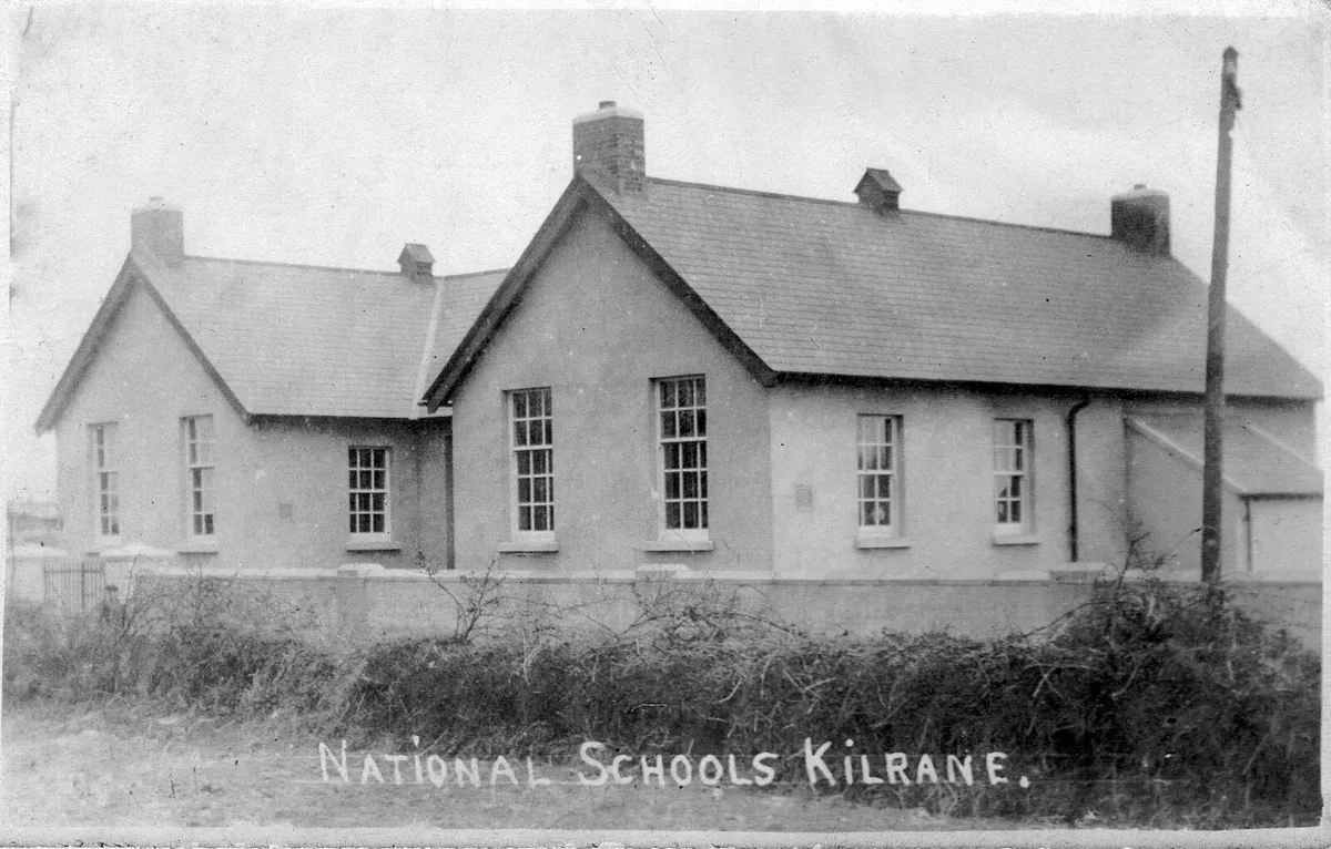 Antique RARE 1920s Kilrane National School Desk - Image 2