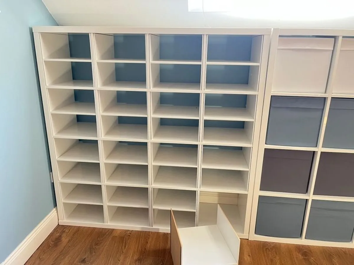 4 x Ikea kallax shelving units - Image 2
