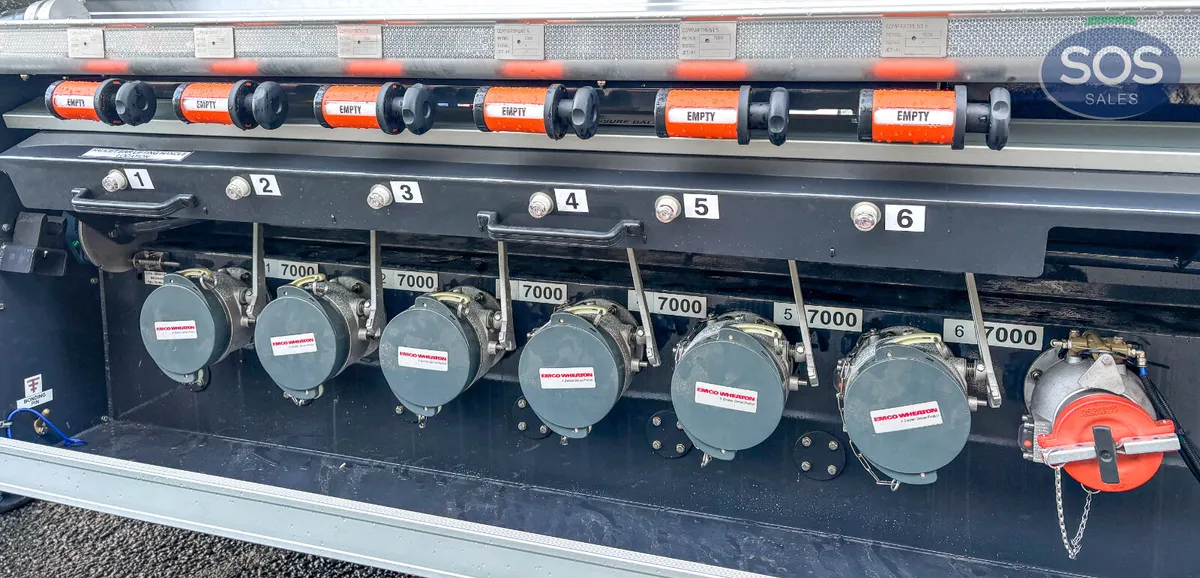2026 GRW 42000L 6 Comp ADR Fuel Semi-trailers - Image 3