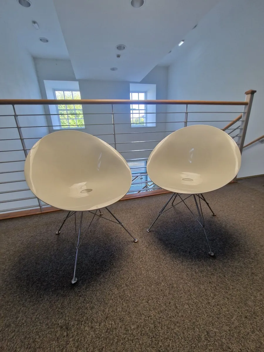 Pair of Philippe Starck Eros Chairs – Kartell - Image 1
