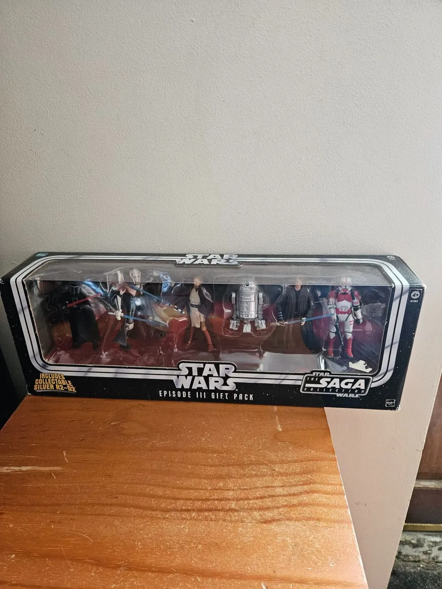 Star Wars Figure Pack Darth Vader Grevious R2D2 - Image 1