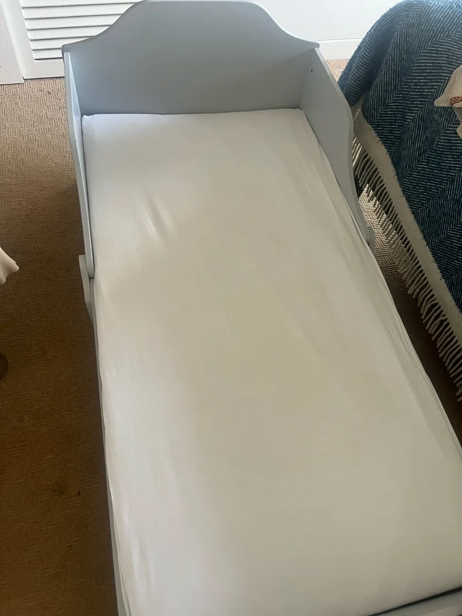 Nested Wooden Toddler Bed - Image 1