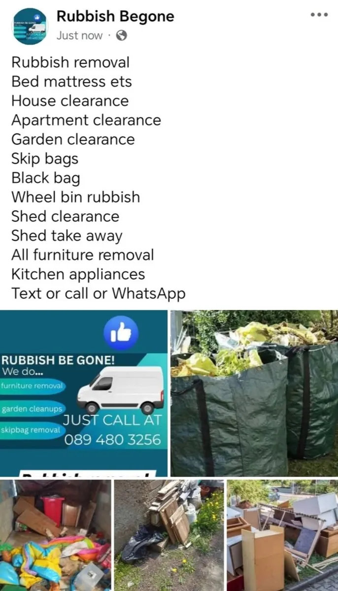 Rubbish removal