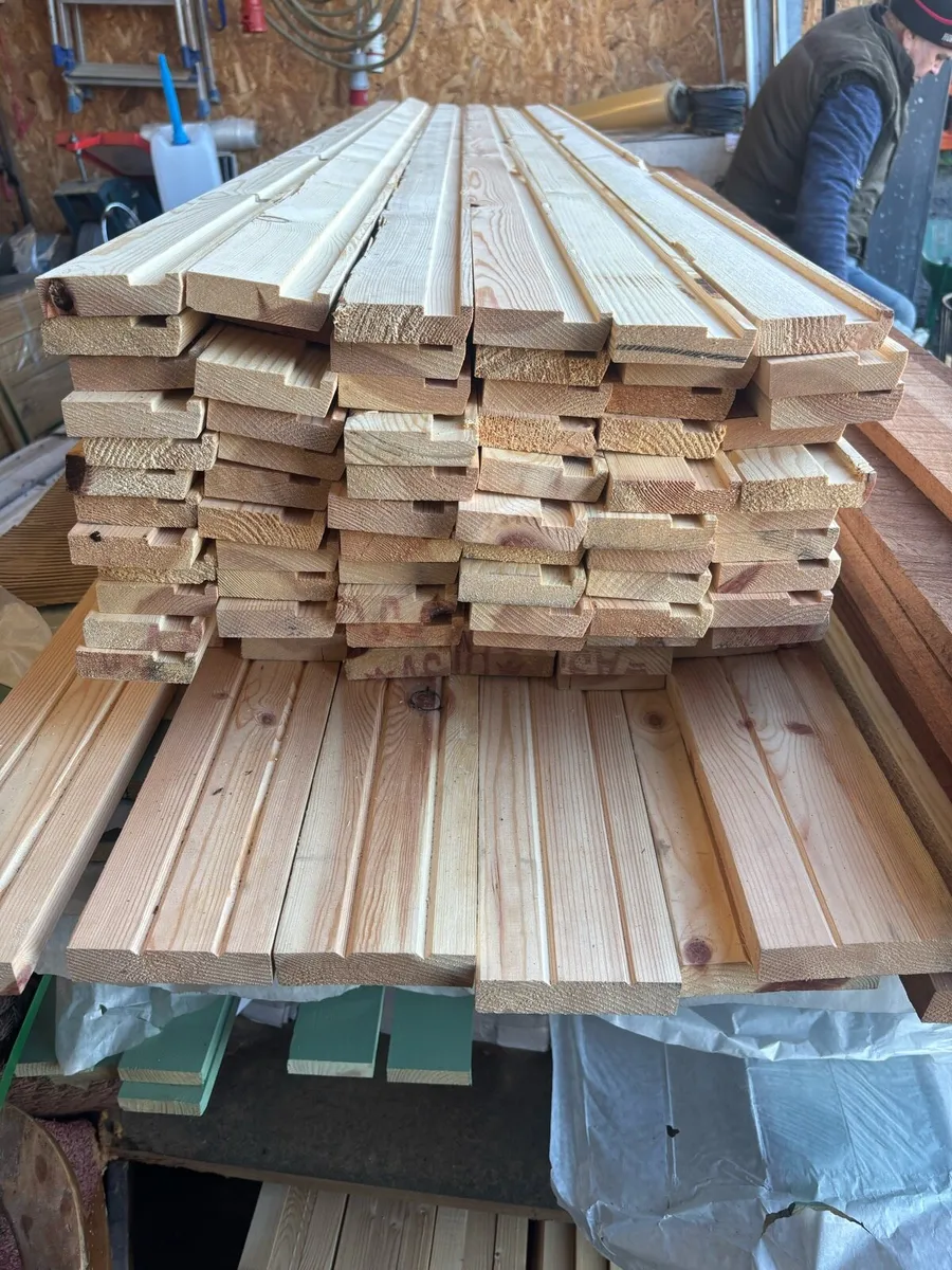 Very large quantity of new timber/door framing etc - Image 1
