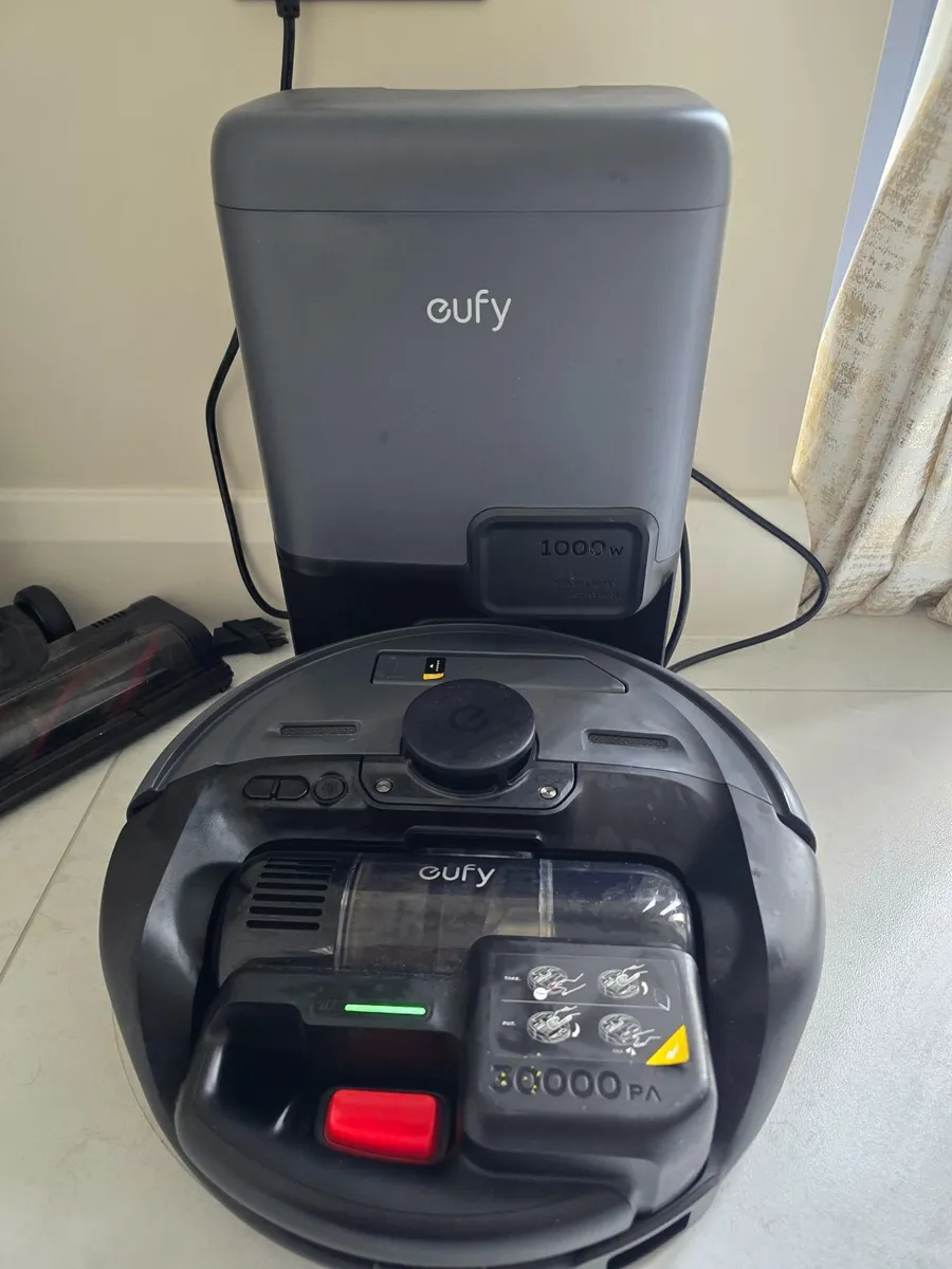 Eufy robot vacuum and cordless stick vacuum - Image 1
